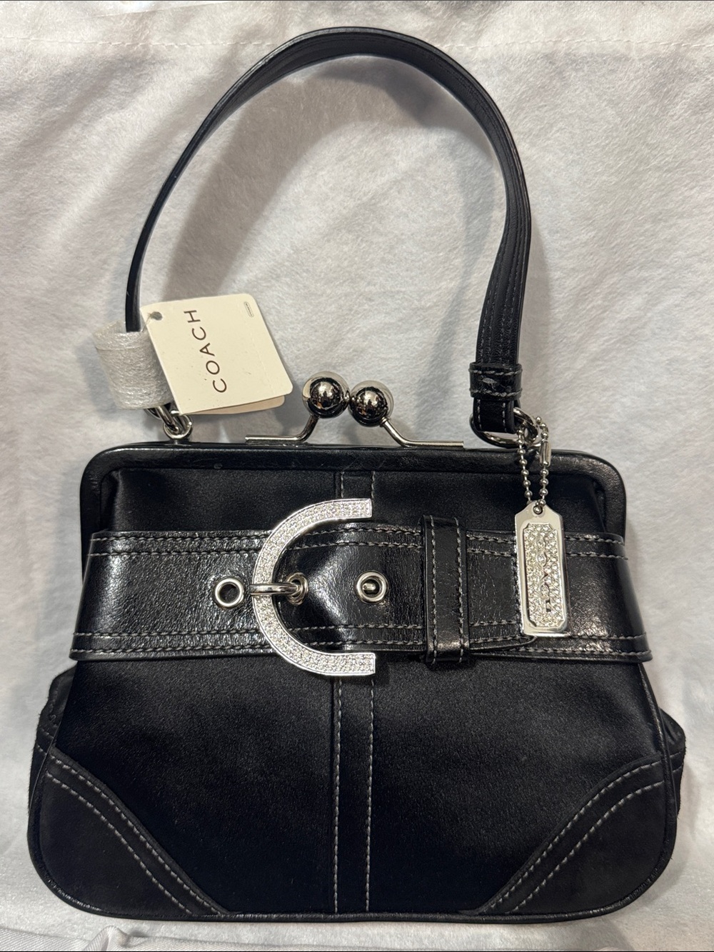 Coach Madison kiss-lock purse - Picture 2 of 16